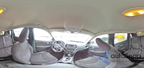 2016 Jeep Cherokee Latitude z USA, uszkodzony, nr VIN 1C4PJLCB6GW127997